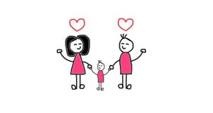 Couples romantiques dans l'amour illustration libre de droits Couples romantiques dans l'amour illustration libre de droits