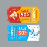 Coupon Sale. Vector royalty free illustration Coupon Sale. Vector royalty free illustration