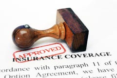 Couverture d'assurance photos stock Couverture d'assurance photos stock