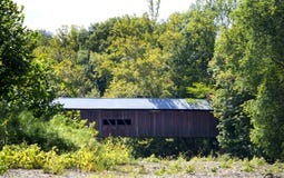 Covered bridge in indiana Royalty Free Stock Photos Covered bridge in indiana Royalty Free Stock Photos