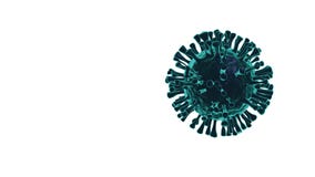Covid-19, coronavirus, 3D virus render on background