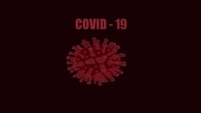 The covid-19 virus is an epidemic. Antivirus concept.
