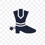 Cowboy Boot transparent icon. Cowboy Boot symbol design from Desert collection. vector illustration Cowboy Boot transparent icon. Cowboy Boot symbol design from Desert collection. vector illustration