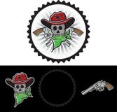 Cowboy Mascot royalty-vrije illustratie Cowboy Mascot royalty-vrije illustratie