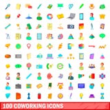 100 coworking icons set, cartoon style. 100 coworking icons set in cartoon style for any design vector illustration vector illustration 100 coworking icons set, cartoon style. 100 coworking icons set in cartoon style for any design vector illustration vector illustration