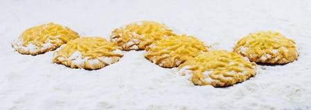 Cozimento doce de ŒHappy do ¼ do ï das cookies Imagem de Stock Cozimento doce de ŒHappy do ¼ do ï das cookies Imagem de Stock