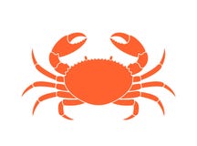 Download Silhouette crab stock vector. Illustration of crab ...