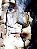 Cracked Dry Skin Female Face Royalty Free Stock Images Cracked Dry Skin Female Face Royalty Free Stock Images
