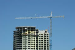 Crane And Building Stock Photography