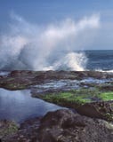 Crashing Wave Bali Indonesia