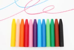 Crayons Royalty Free Stock Photos