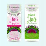 Creative Flyer, Banner or Pamphlet design for Indian Festival of Colours, Happy Holi celebration. stock illustration Creative Flyer, Banner or Pamphlet design for Indian Festival of Colours, Happy Holi celebration. stock illustration