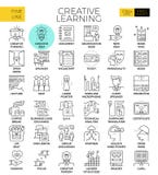 Creative learning royalty free illustration Creative learning royalty free illustration