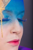 Creative makeup royalty free stock image Creative makeup royalty free stock image