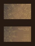 Creative template for designer, photographer or studio. Vector editable pattern with front and back side visit cards royalty free illustration Creative template for designer, photographer or studio. Vector editable pattern with front and back side visit cards royalty free illustration