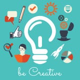  creatividade ilustração do vetor