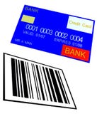 Credit Card And Barcode 8 Royalty Free Stock Image
