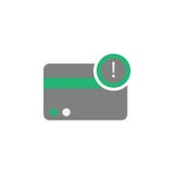 Credit card, problem icon. Element of Cyber and Security icon for mobile concept and web apps. Detailed Credit card, problem vector illustration Credit card, problem icon. Element of Cyber and Security icon for mobile concept and web apps. Detailed Credit card, problem vector illustration