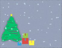 CRHISTMAS BOOM, GIFT, EN SNEEUW royalty-vrije illustratie CRHISTMAS BOOM, GIFT, EN SNEEUW royalty-vrije illustratie