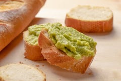 Fresh crunchy avocado cream sandwiches on sliced board royalty free stock images Fresh crunchy avocado cream sandwiches on sliced board royalty free stock images