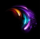 Cristal roxo abstrato ilustração do vetor Cristal roxo abstrato ilustração do vetor