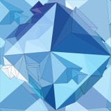Cristallo Fondo geometrico senza cuciture 3D illustrazione di stock Cristallo Fondo geometrico senza cuciture 3D illustrazione di stock