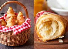 Croissants. Stock Photography Croissants. Stock Photography