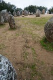 Cromlech von Almendres στοκ εικόνα με δικαίωμα ελεύθερης χρήσης Cromlech von Almendres στοκ εικόνα με δικαίωμα ελεύθερης χρήσης