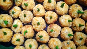 Croquette cake stock photo Croquette cake stock photo
