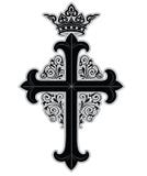 Cross with crown