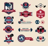 Cross fit, Fitness and Sport Vector Labels vector illustration Cross fit, Fitness and Sport Vector Labels vector illustration