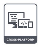 cross-platform icon in trendy design style. cross-platform icon isolated on white background. cross-platform vector icon simple stock illustration cross-platform icon in trendy design style. cross-platform icon isolated on white background. cross-platform vector icon simple stock illustration