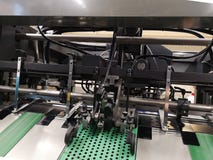 Cross-sectional view on printing machines stock photos Cross-sectional view on printing machines stock photos