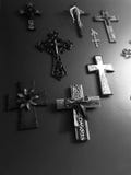Crosses on a Wall royalty free stock image Crosses on a Wall royalty free stock image