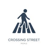 crossing street icon in trendy design style. crossing street icon isolated on white background. crossing street vector icon simple royalty free illustration crossing street icon in trendy design style. crossing street icon isolated on white background. crossing street vector icon simple royalty free illustration