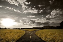 Crossroad royalty free stock photo Crossroad royalty free stock photo