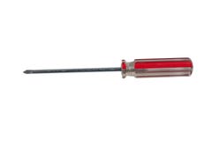 Crosswise screw-driver isolated on white stock photography Crosswise screw-driver isolated on white stock photography