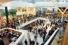 Crowd in the mall. Crowd in the shopping mall Crowd in the mall. Crowd in the shopping mall