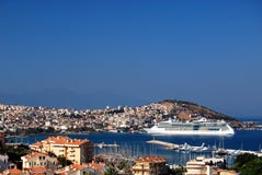 Cruise Ship In Port Stock Photo Cruise Ship In Port Stock Photo