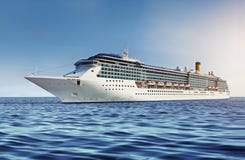 Cruise ship on the water stock photo Cruise ship on the water stock photo