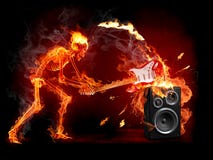 Crush guitar vector illustration Crush guitar vector illustration