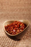 Crushed Red Hot Chilli Pepper In Bowl Royalty Free Stock Image Crushed Red Hot Chilli Pepper In Bowl Royalty Free Stock Image