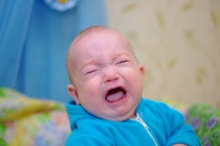 Crying Boy Stock Images