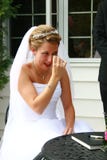crying wedding στοκ εικόνα crying wedding στοκ εικόνα