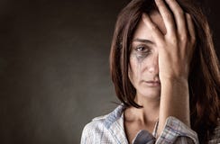 Crying Woman Stock Photography