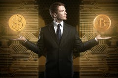 Cryptocurrency et concept bien choisi photographie stock Cryptocurrency et concept bien choisi photographie stock