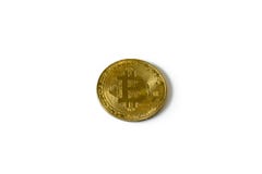 Cryptocurrency монеток изолированное на белой предпосылке стоковое фото Cryptocurrency монеток изолированное на белой предпосылке стоковое фото