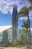 Crystal Cathedral Church como lugar de dios de la alabanza y de la adoración foto de archivo Crystal Cathedral Church como lugar de dios de la alabanza y de la adoración foto de archivo