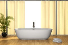 Cuarto de baño moderno ilustración del vector Cuarto de baño moderno ilustración del vector