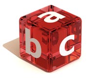 Cube avec l'ABC. Alphabet. illustration stock Cube avec l'ABC. Alphabet. illustration stock